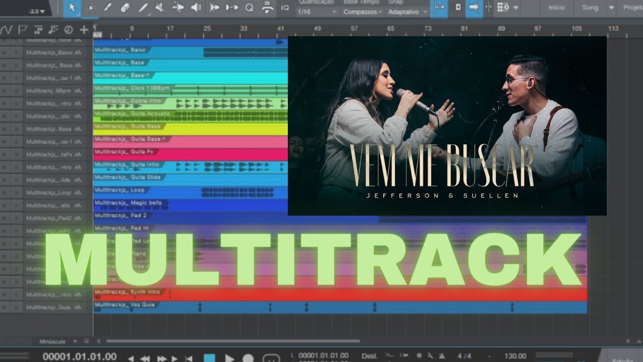 (MULTITRACK) - VEM ME BUSCAR┃JEFFERSON & SUELLEN (LIVE SESSION - AO VIVO)