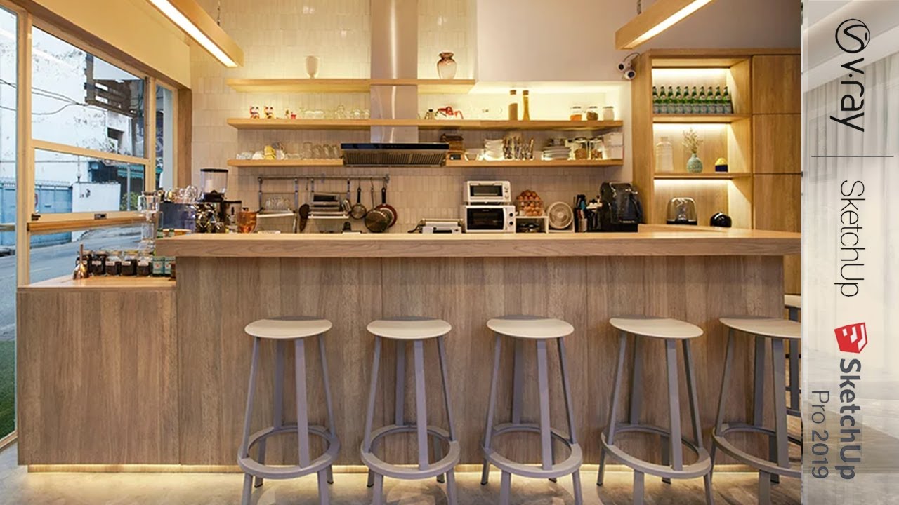 INTERIOR & EXTERIOR OF SMALL COFFEE SHOP DESIGN IDEA BUDGET #53