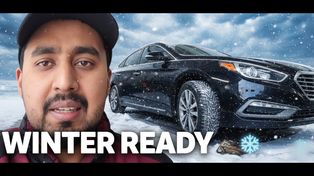 Переход на зимние шины в Канаде ❄️🚗 | Подготовка автомобиля к зиме (видеоблог Дези)