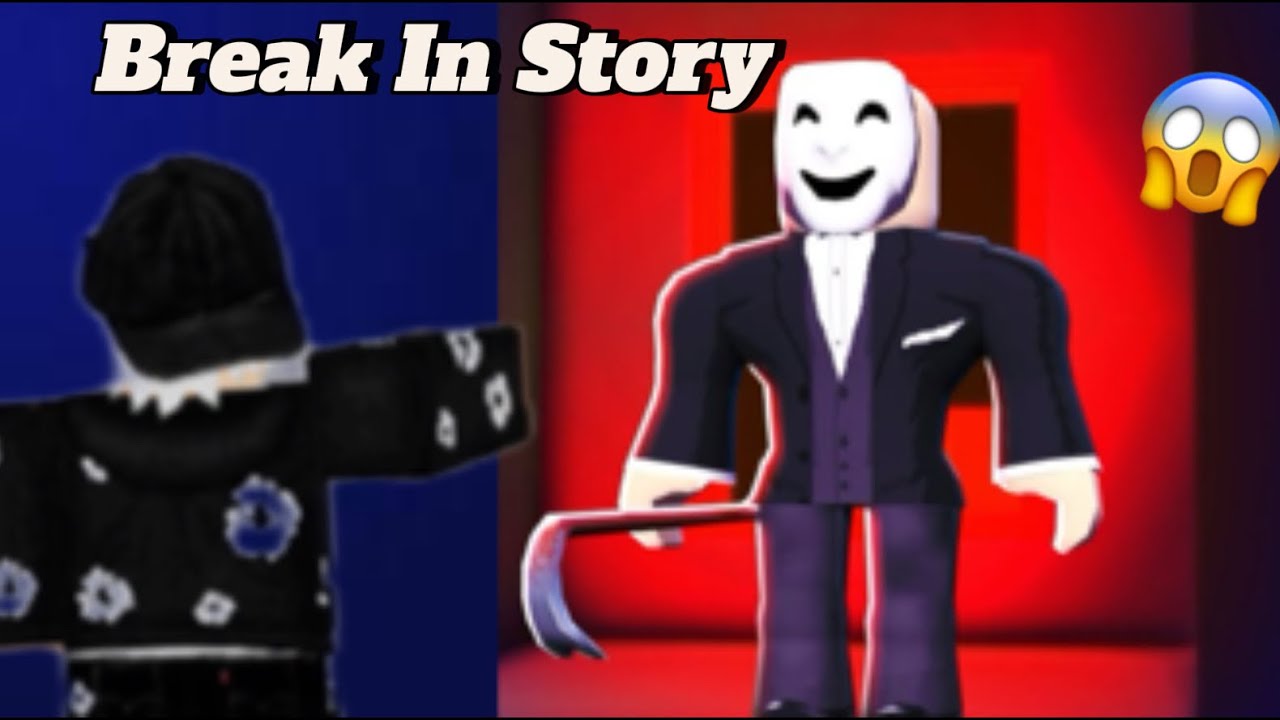 (Check the description) Playing Break In Story 1 on Roblox “ Game play”😱😱