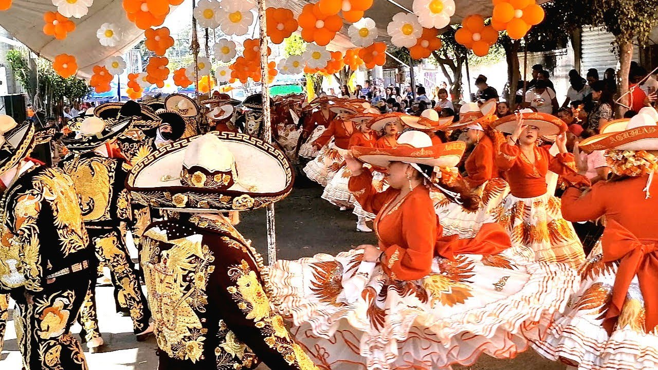 Comparsa Águilas Reales 2026. San Sebastián Chimalpa. Orquesta Nicho Castillo. 