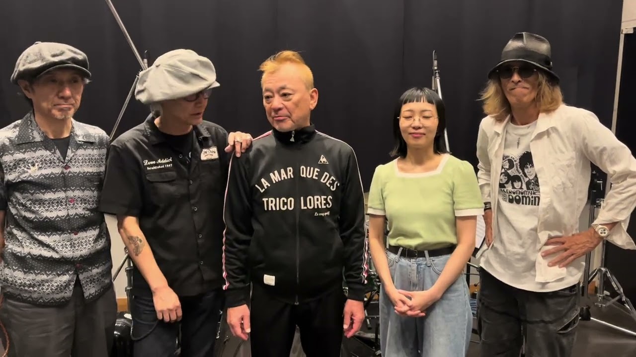 仲野茂バンド 福岡LIVE HOUSE CBライブに向けてメンバーよりメッセージ