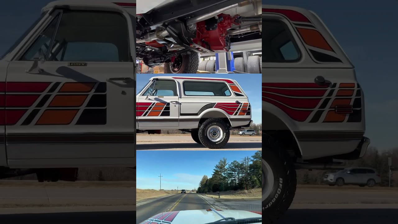 1972 Chevrolet K5 Blazer CST Feathers Edition Barrett Jackson Lot 