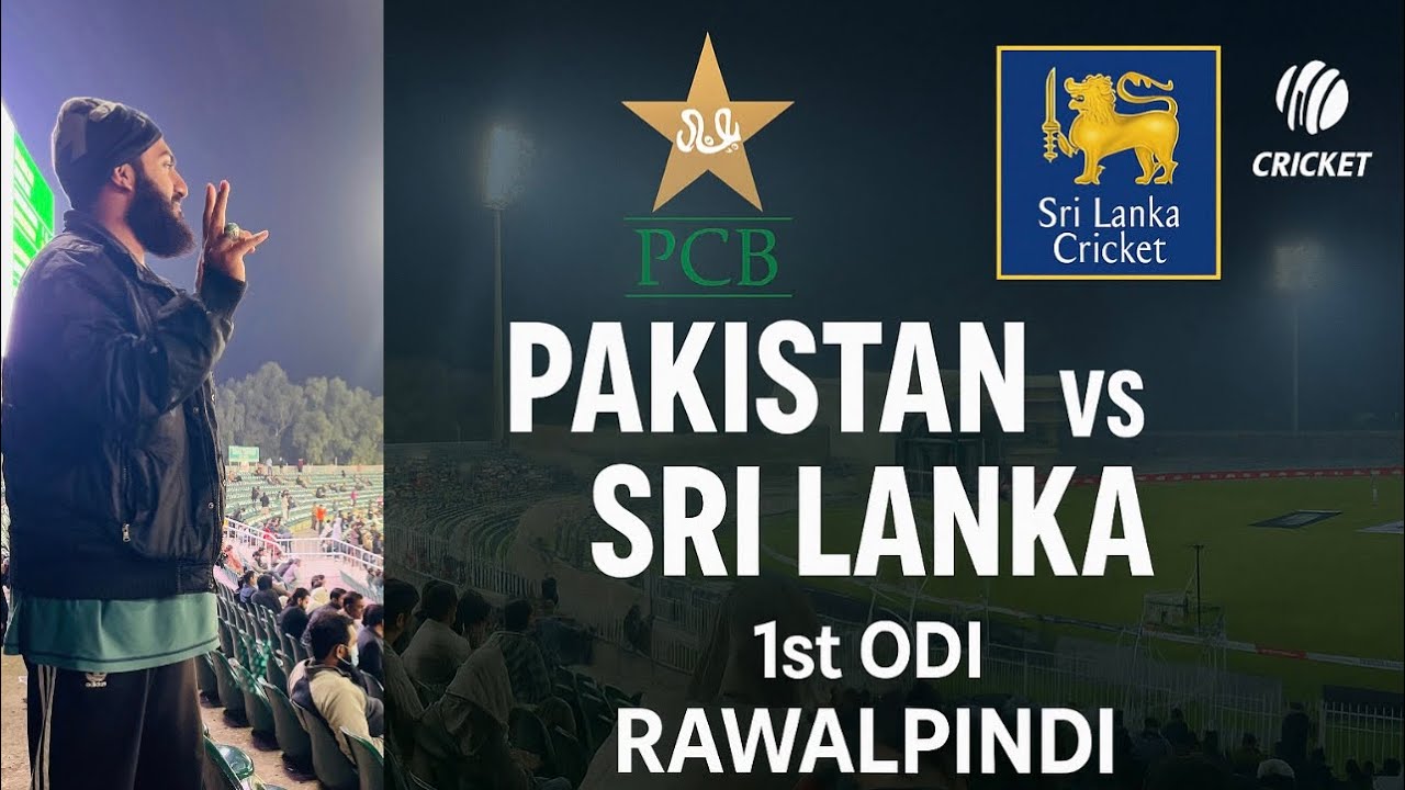 Pakistan vs Srilanka 1st ODI at Rawalpindi Cricket Stadium | Agha 100 & Haris 4 wickets #pakvssl 