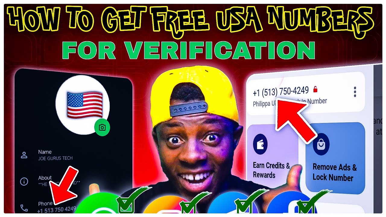 How to Get Free USA🇺🇸 Phone Number for Online Verification 2025