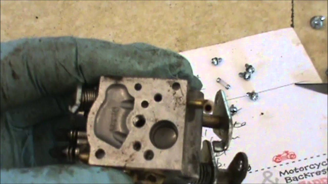 How to clean a carburetor Part 1
