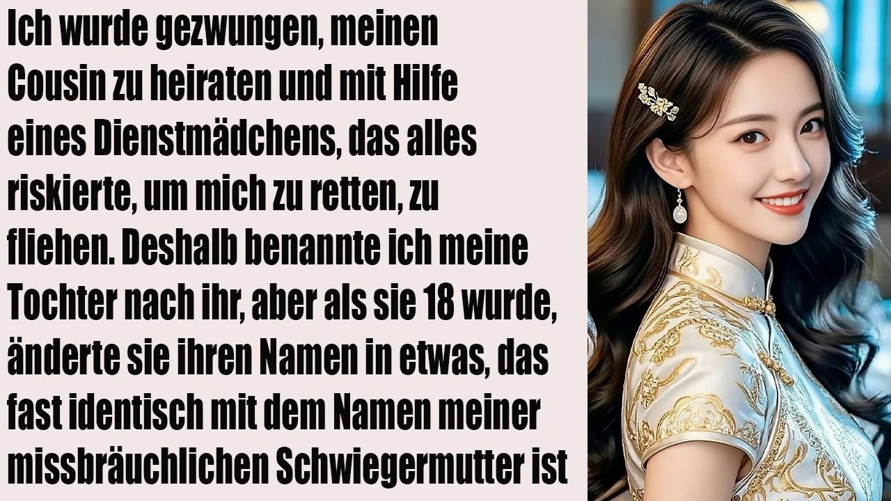 Vom Zwangsheirat mit meinem Cousin geflohen – Mut einer treuen Hausangestellten“