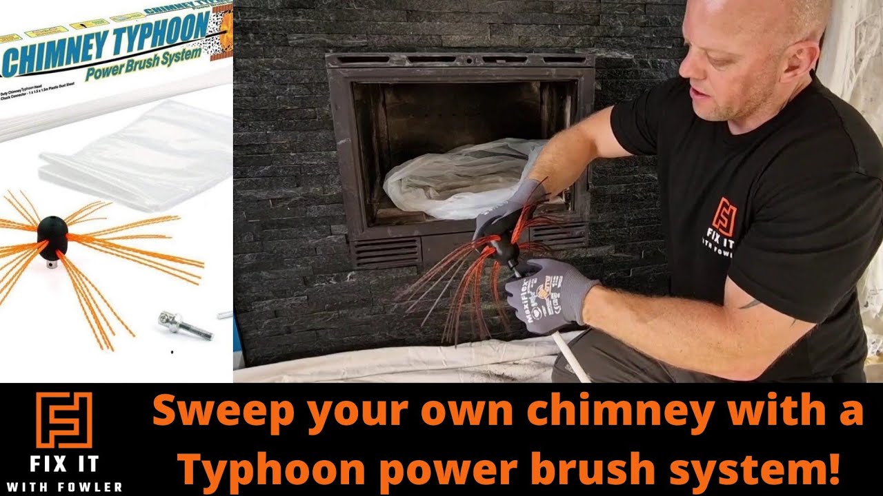 Как самостоятельно почистить дымоход — обзор Chimney Typhoon #трубочист
