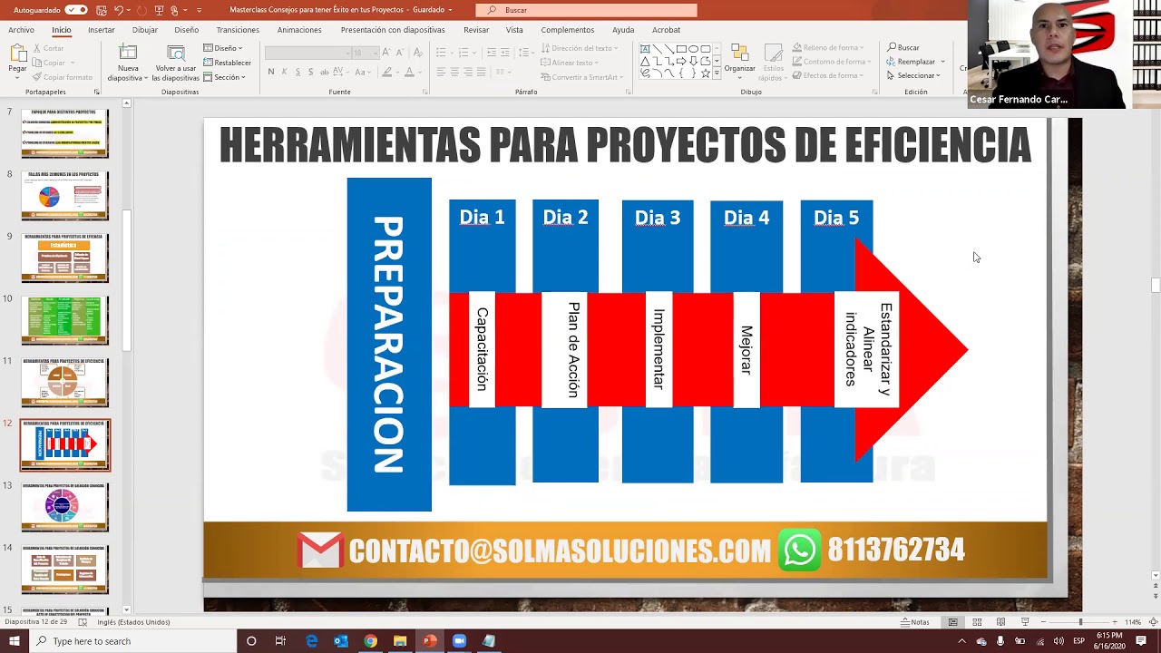 Consejos para tener Exito en tus Proyectos