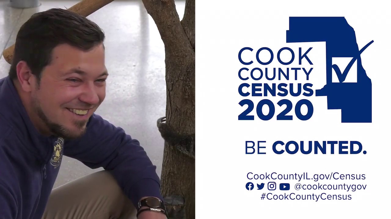 #2020Census at Brookfield Zoo w/ Commissioner Kevin Morrison: DON&rsquo;T LEAVE YOUR COMMUNITY HANGING