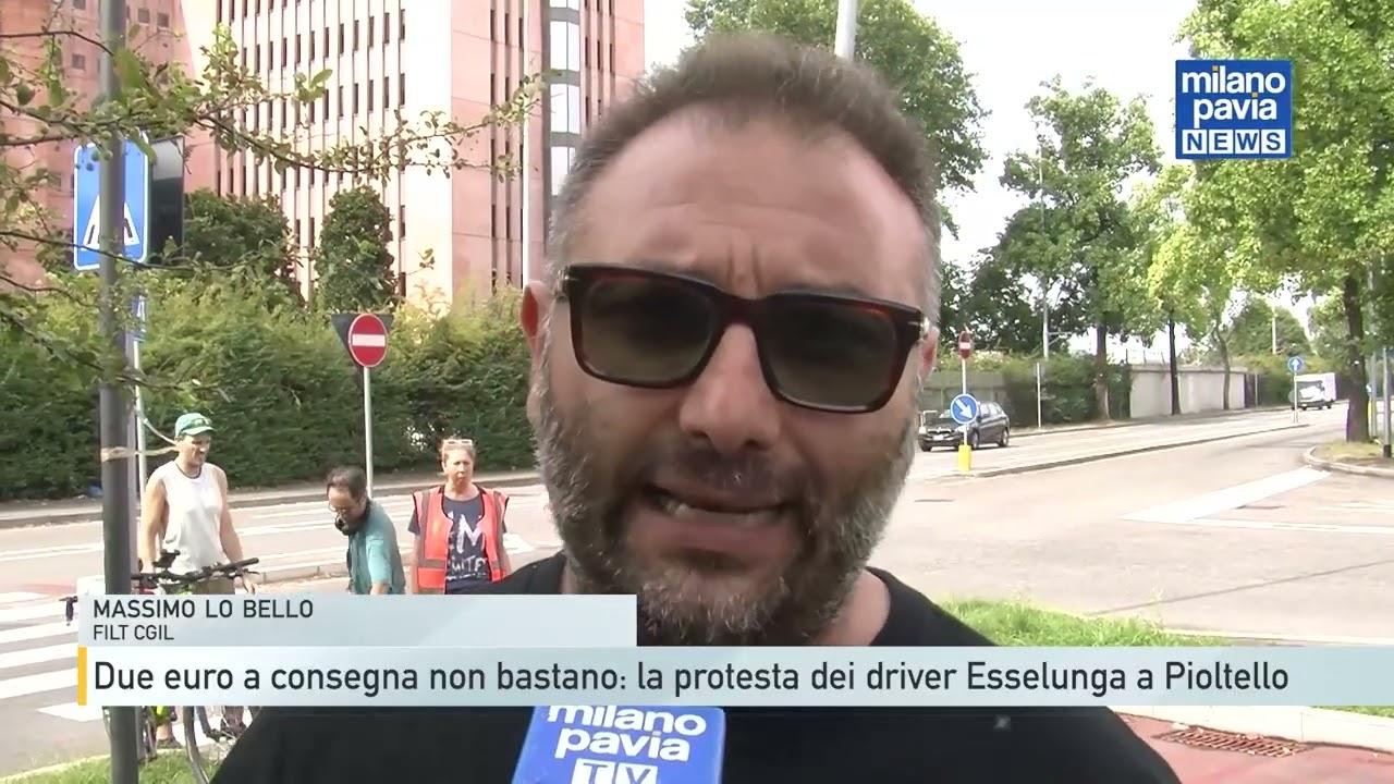 Due euro a consegna non bastano: la protesta dei driver Esselunga a Pioltello