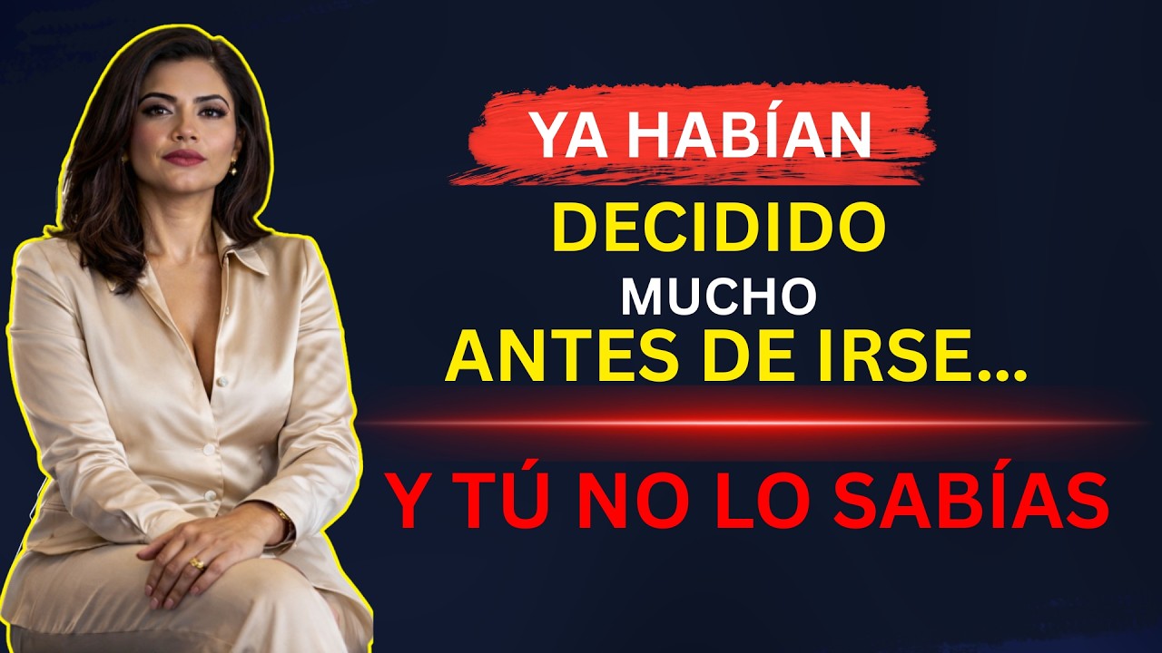 Las personas que se alejan sin explicación ya tomaron su decisión hace tiempo