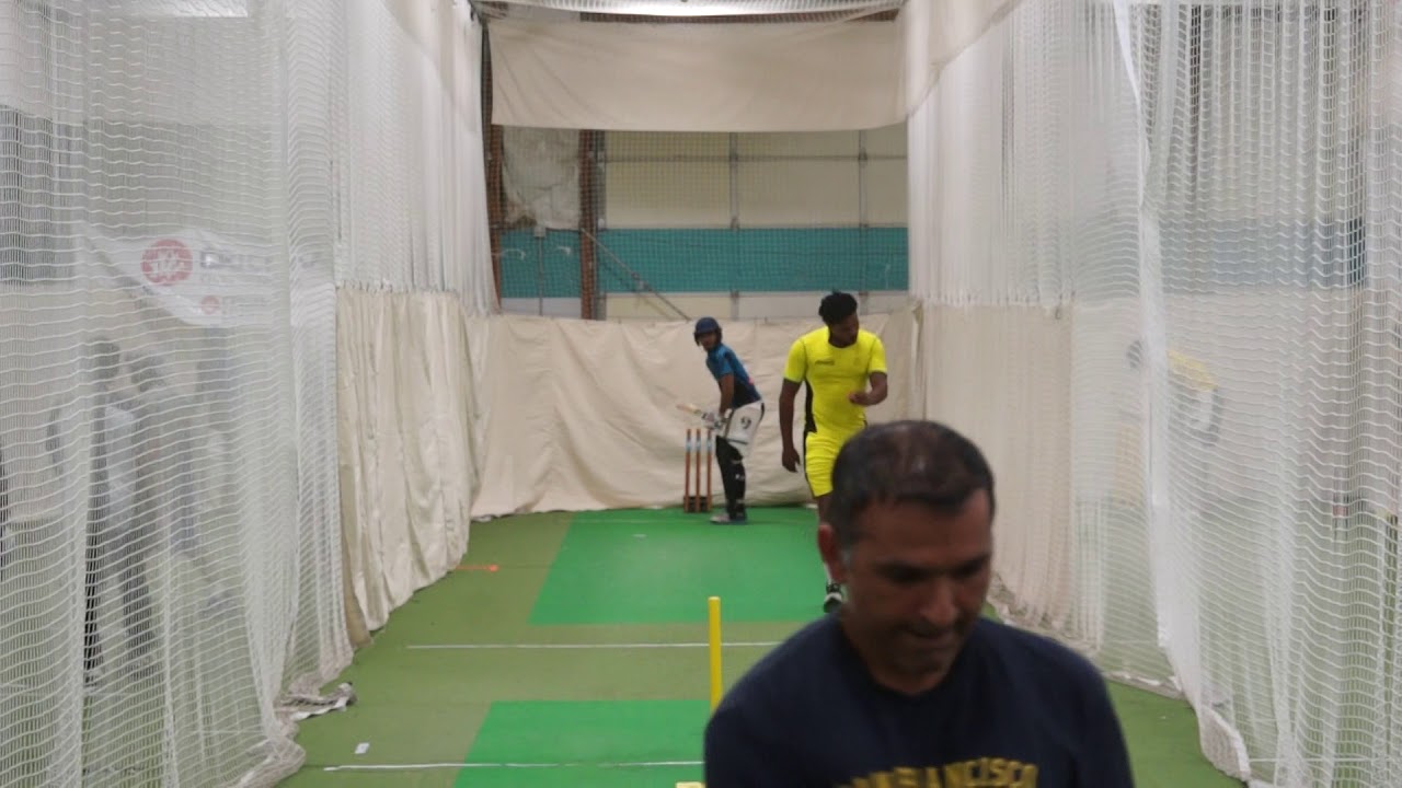 Tej Patel takes his eyes off the ball