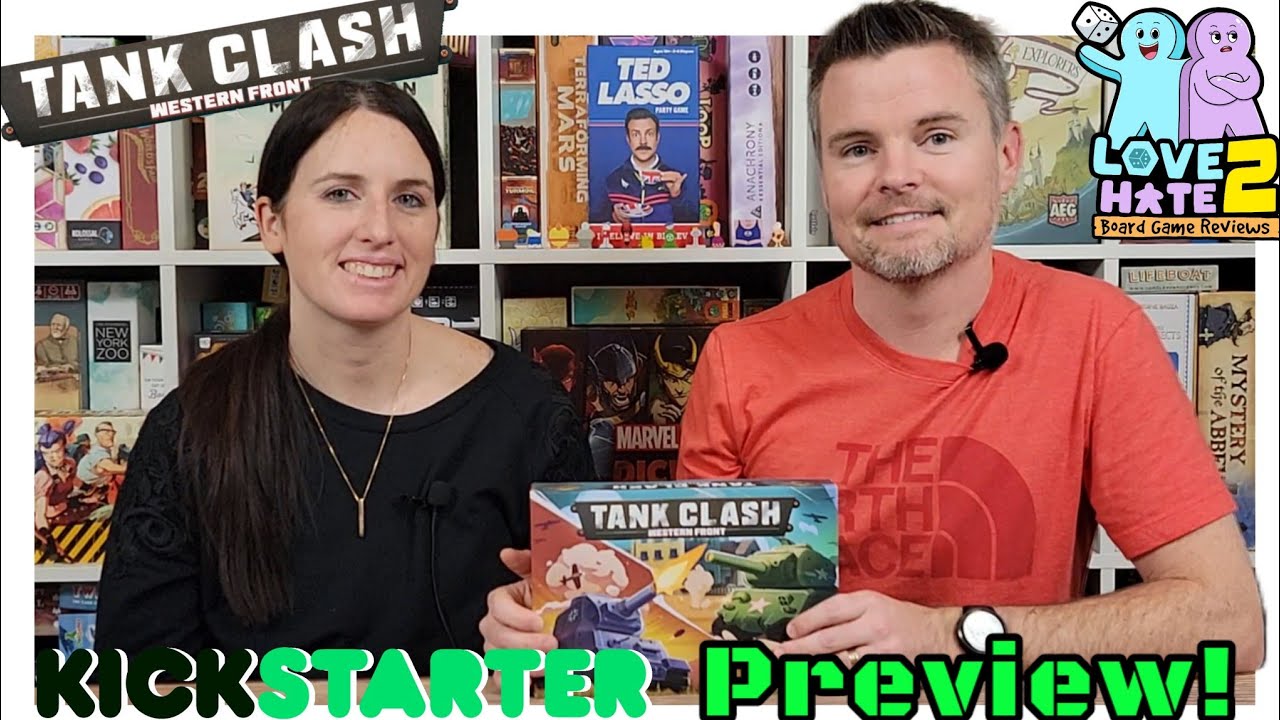 Tank Clash: Western Front &mdash; обзор Kickstarter-кампании | Love 2 Hate: обзоры настольных игр #наст...