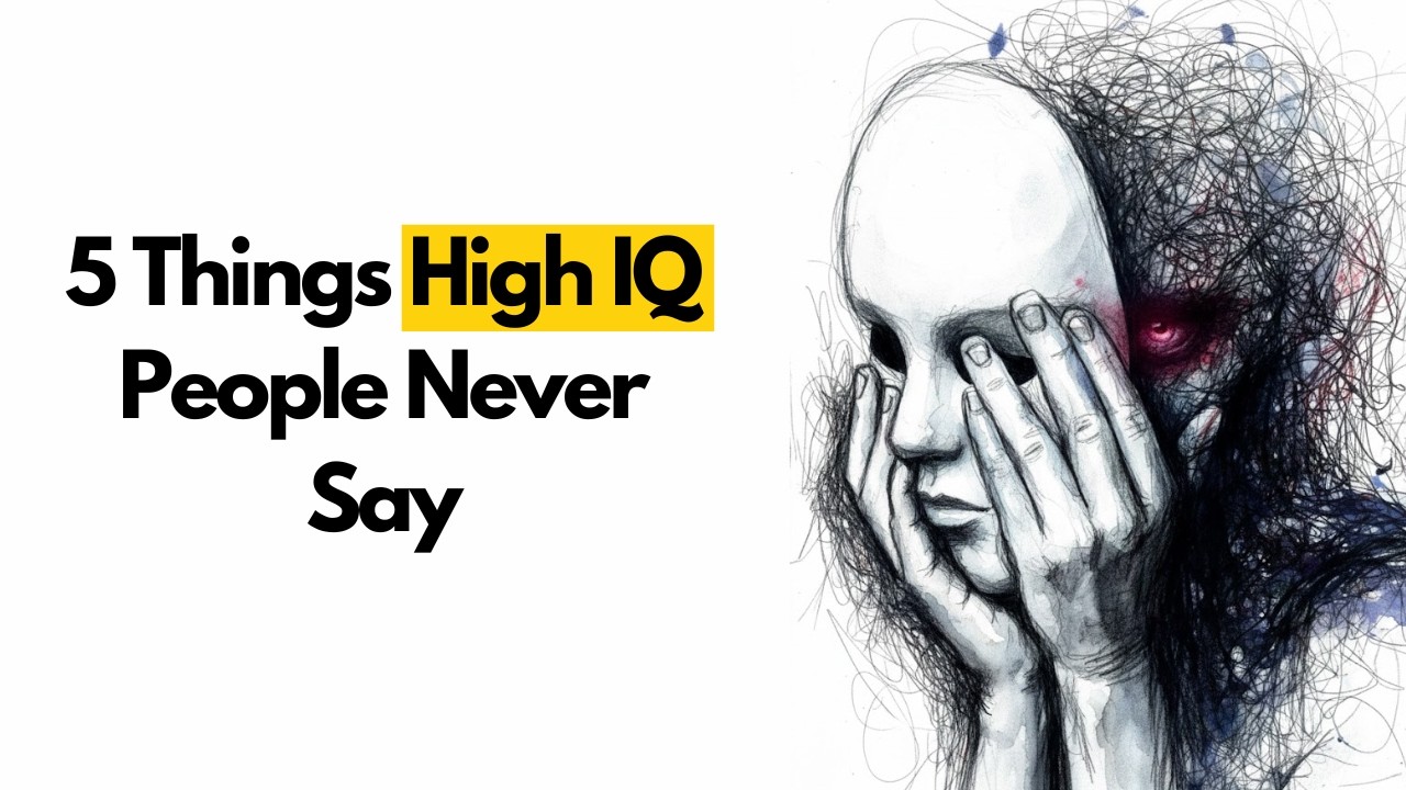 5 вещей, которые люди с чрезвычайно высоким IQ никогда не произносят вслух (по объяснениям психол...