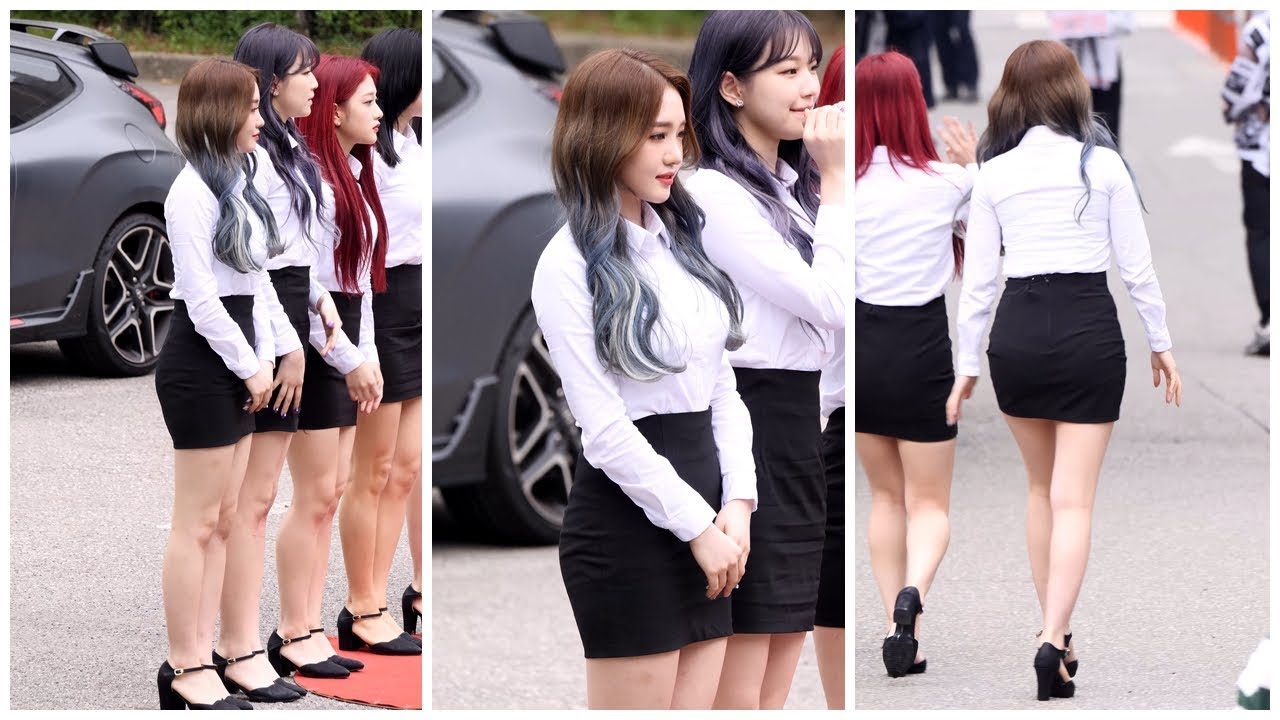 190614 프로미스나인 노지선 뮤직뱅크 출근길 직캠 4K fromis_9 ROH JISUN fancam by Spinel