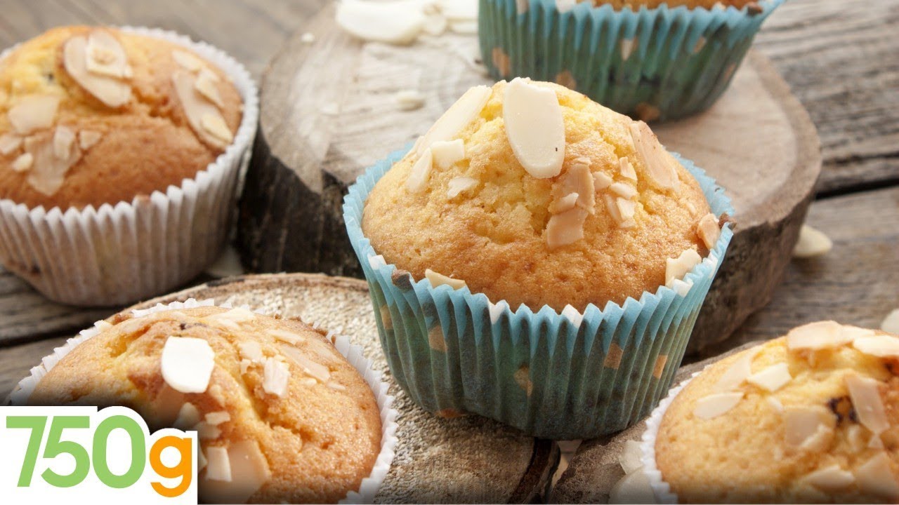 Recette de Muffins aux amandes - 750g