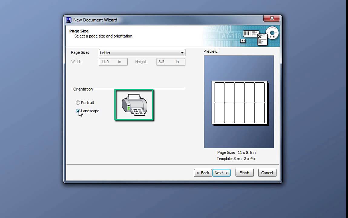 Setting Up a Laser/Inkjet Label Document with BarTender Software (Tutorial)