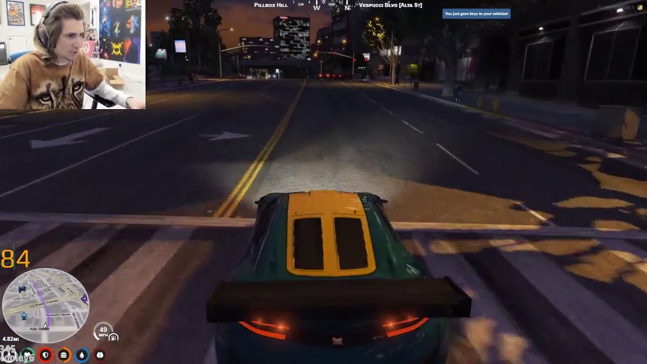 xQc and Whippy INSANE CRASH (Multiple Perspectives)
