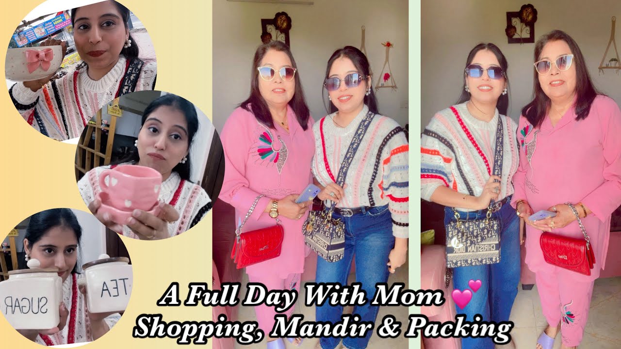 Spending a Beautiful Day with Mom💕 | Market & Shopping Vlog 