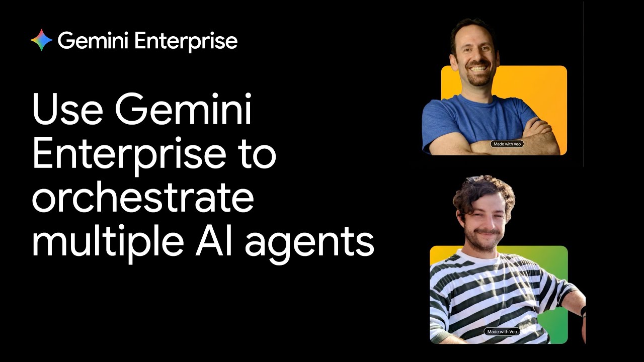 Используйте Gemini Enterprise для управления несколькими агентами ИИ