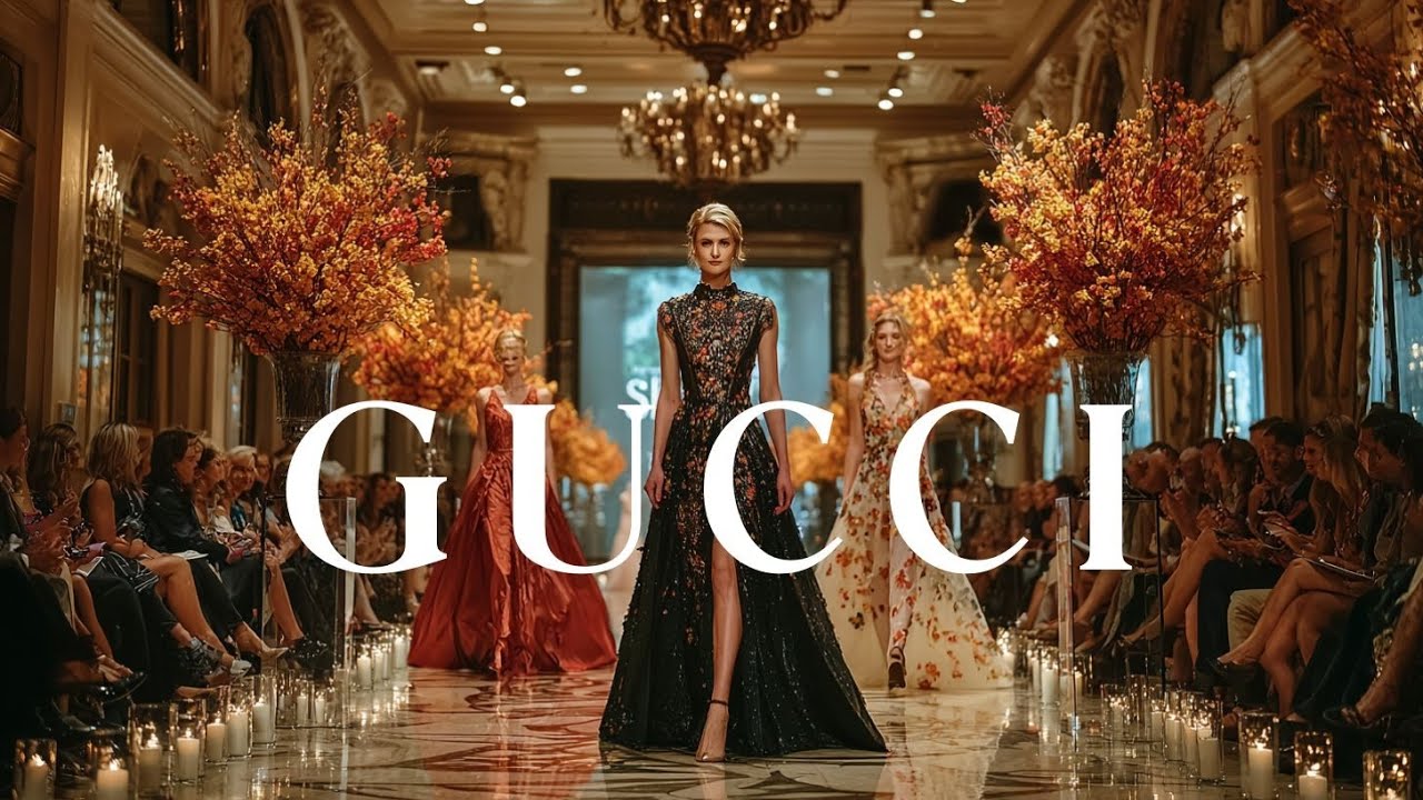The Ultimate Fashion Show | Секреты модельной походки | Элегантные дизайнерские платья бренда GUCCI