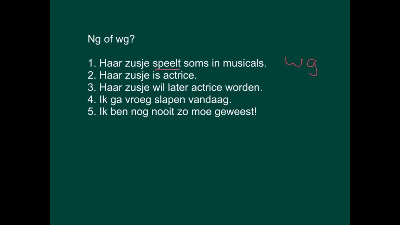 Werkwoordelijk en naamwoordelijk gezegde