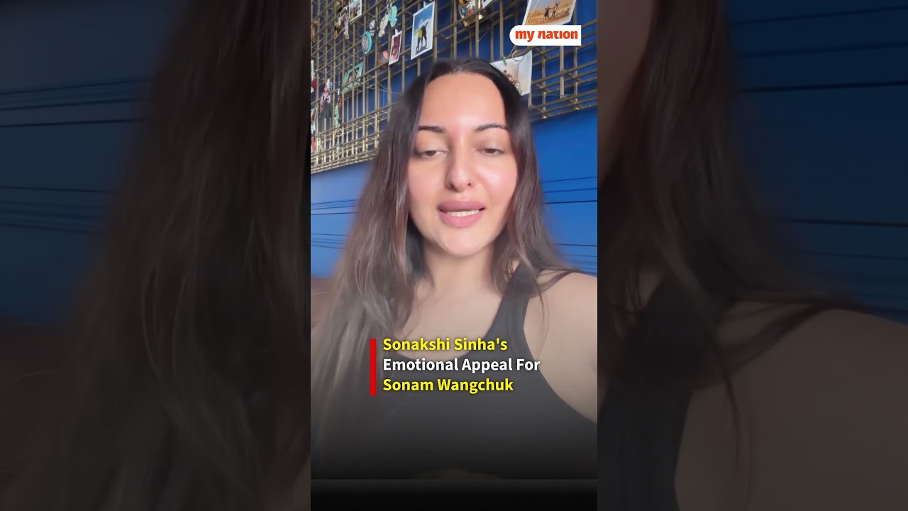 Sonakshi Sinha Supports Sonam Wangchuk | Jantar Mantar Hunger Strike | My Nation