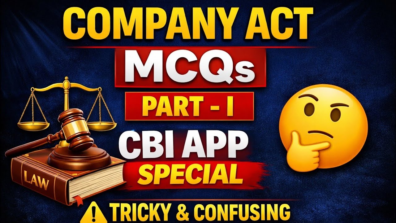 Company act MCQ part l CBI APP 8808069629 for pdf 