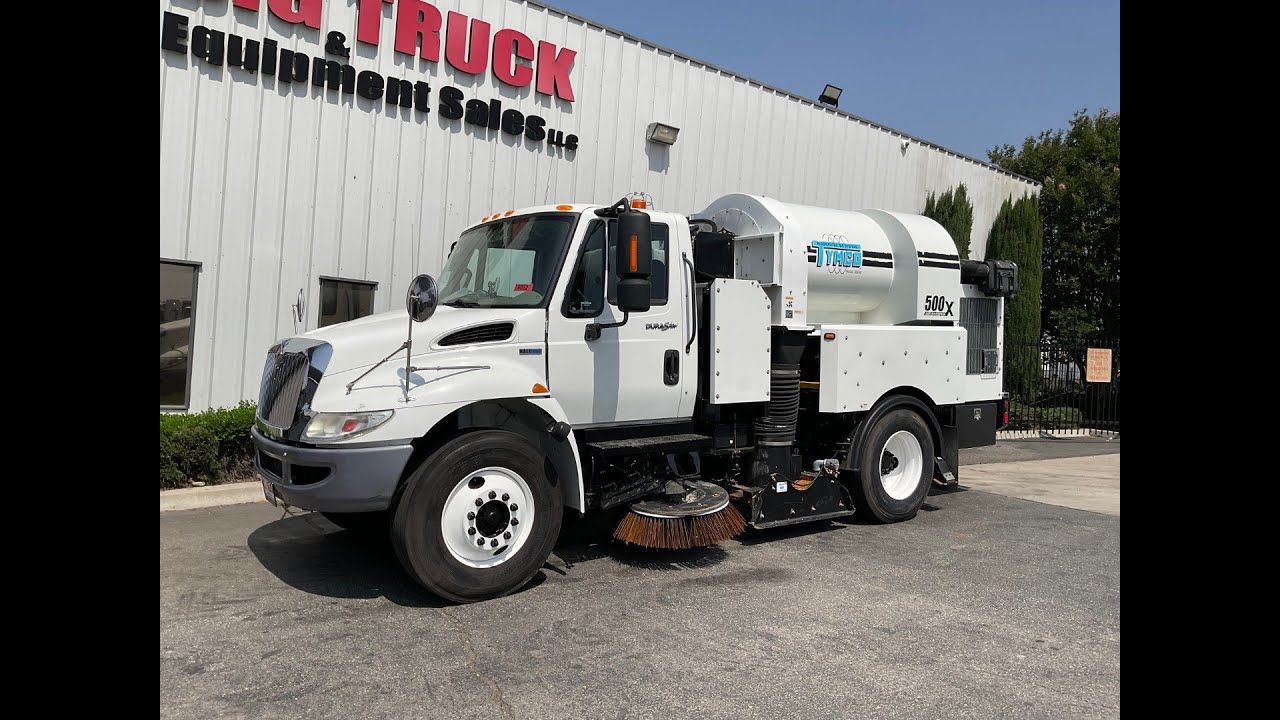 2014 International 4300 Tymco 500X Street Sweeper