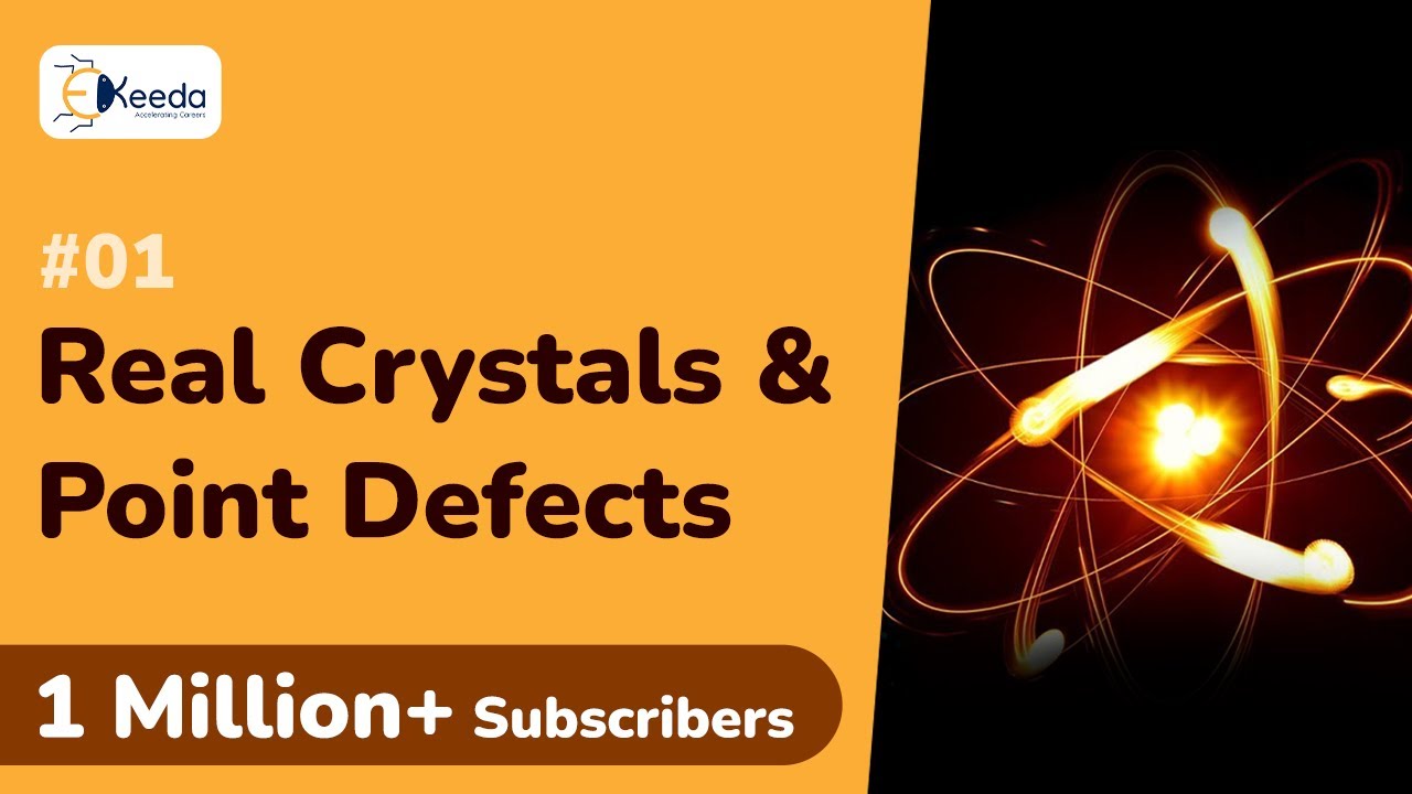 Real Crystals and Point Defects - Crystal Structure - Engineering Physics 1