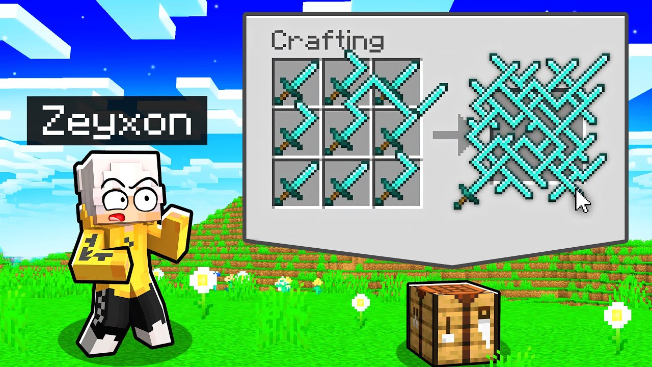 La SPADA IMPOSSIBILE da CRAFTARE di Minecraft