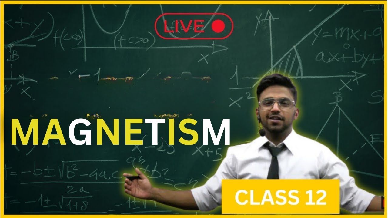 Magnetism | Live Revision  | Class 8 | Physics ISC Class12 | Arjun Jagwani
