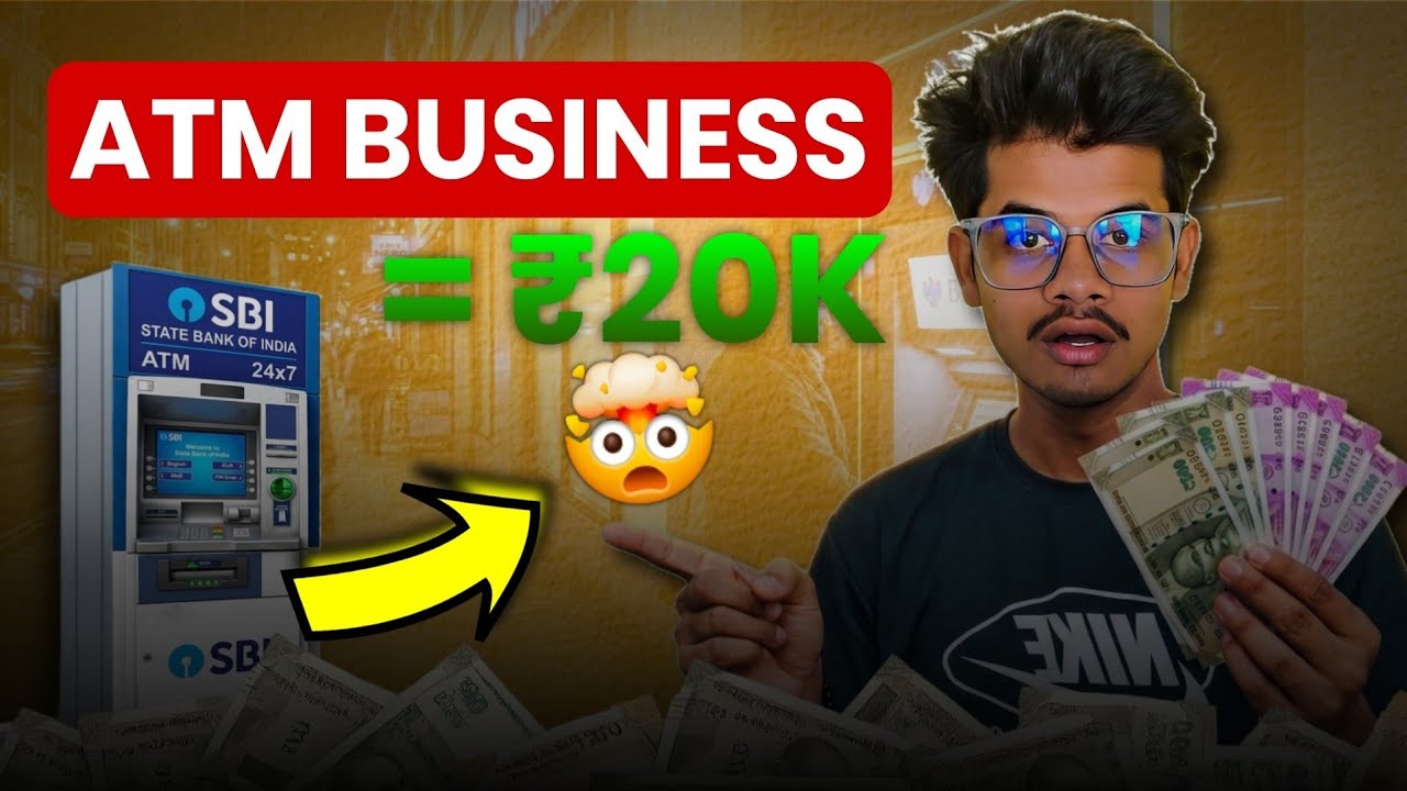 How to Start an ATM Business? Earn ₹20,000 per month by installing an ATM | Passive Income Idea 2025