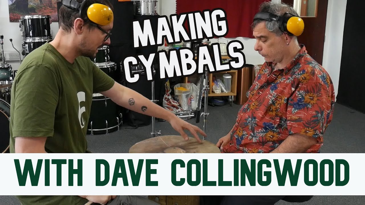 Как сделать тарелку с Дэйвом Коллингвудом | Cymbalsmithing