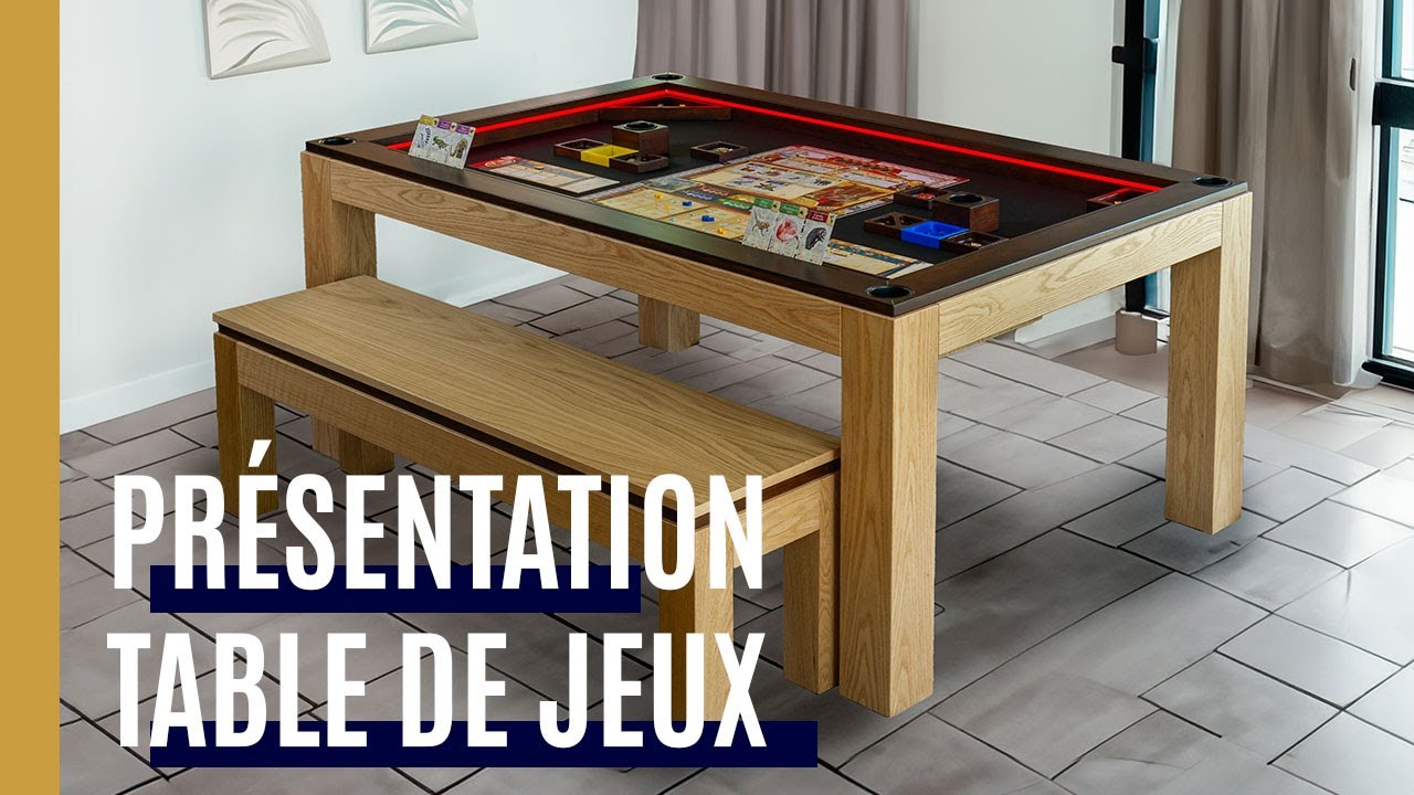 Pr&eacute;sentation de la Table de Jeux : LA CANTALOUE
