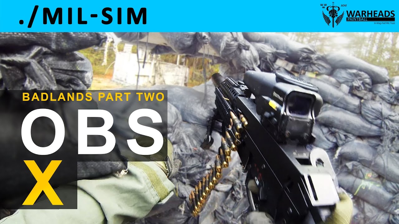 European Mil-Sim Paintball | Operation Black Sky 10: Badlands Part Two【 Warheads Paintball 】