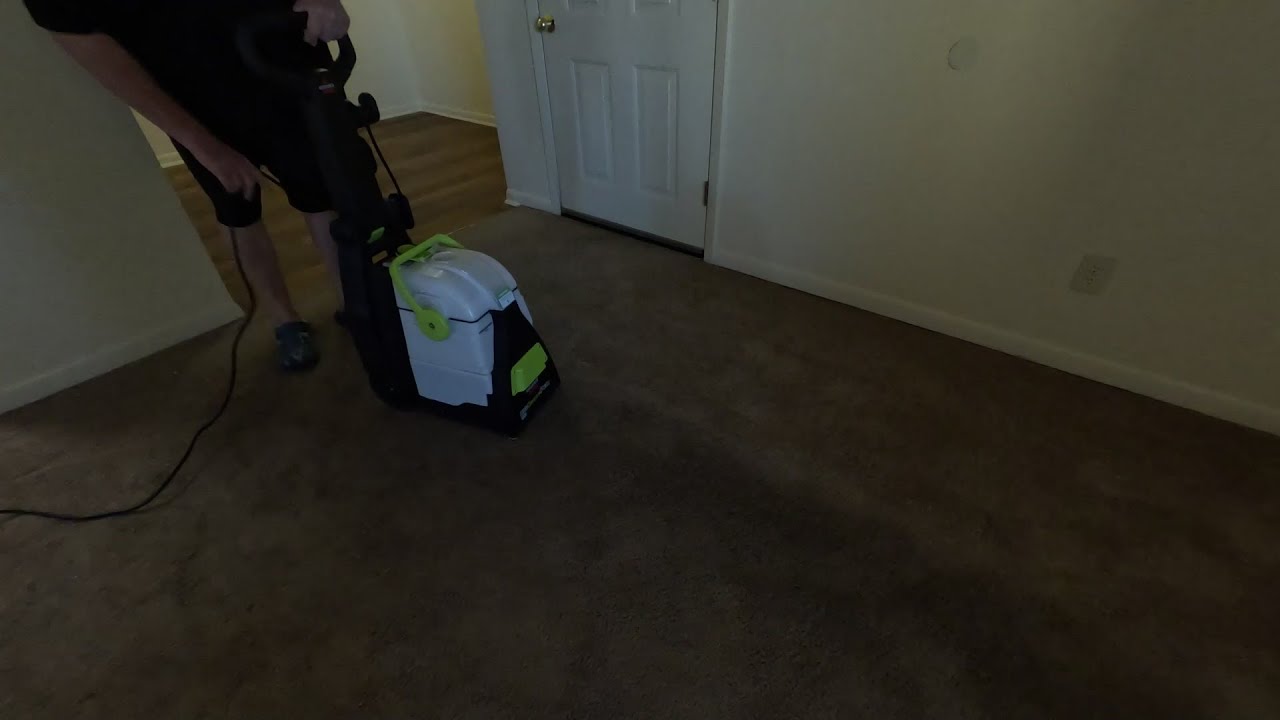 2nd Carpet Extraction With Bissell Big Green Pet-Pro!!!