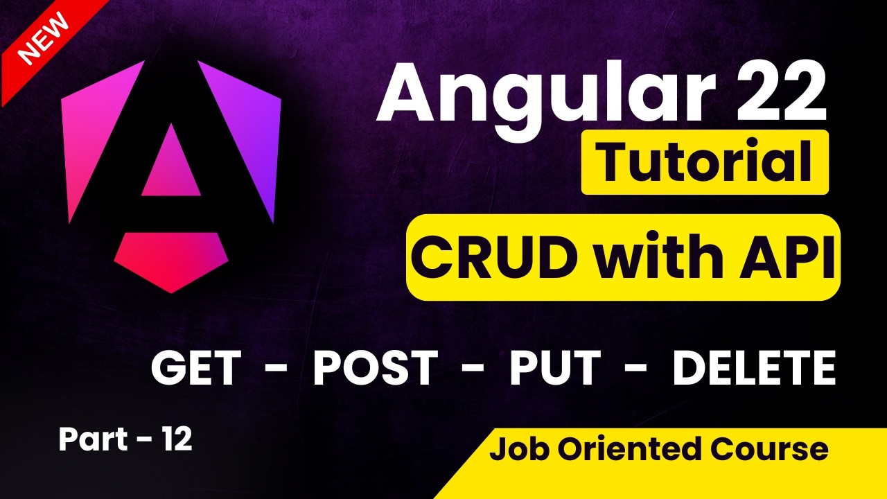 Angular 22: обучение для начинающих | Интеграция POST, PUT и DELETE API-запросов в Angular