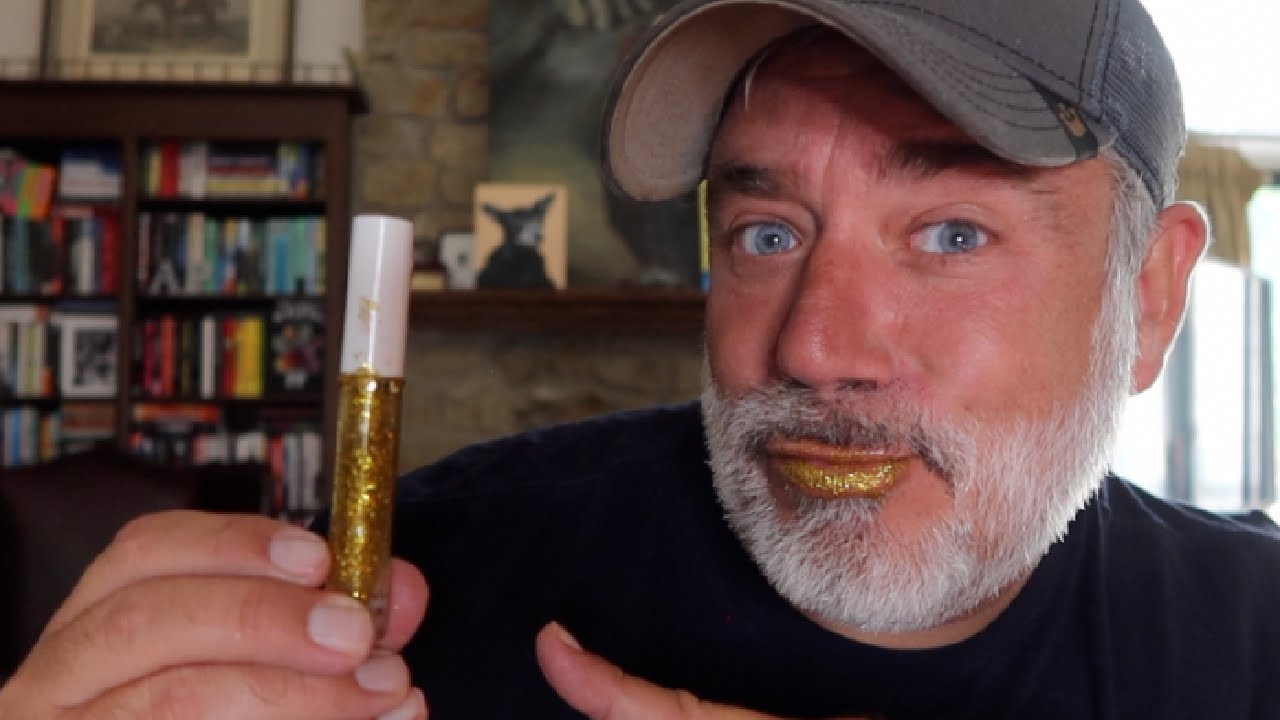 Making Homemade Glitter Lip Gloss!