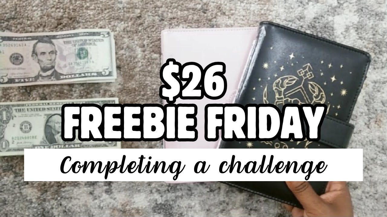 🌻$26 FREEBIE FRIDAY! LOW INCOME SAVING CHALLENGE🌻 | #freebiefriday #savingchallenges #lowincome