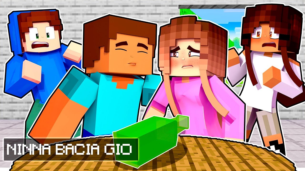 NINNA KISSED ANOTHER GUY!! TRUTH OR DARE WITH OUR FRIENDS *MINECRAFT*