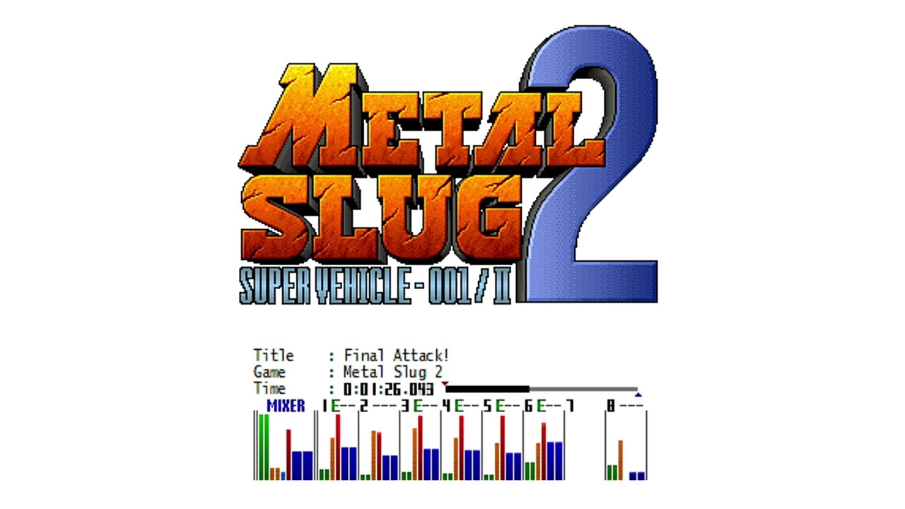 Metal Slug 2 / X - Final Attack [SNES SPC700]