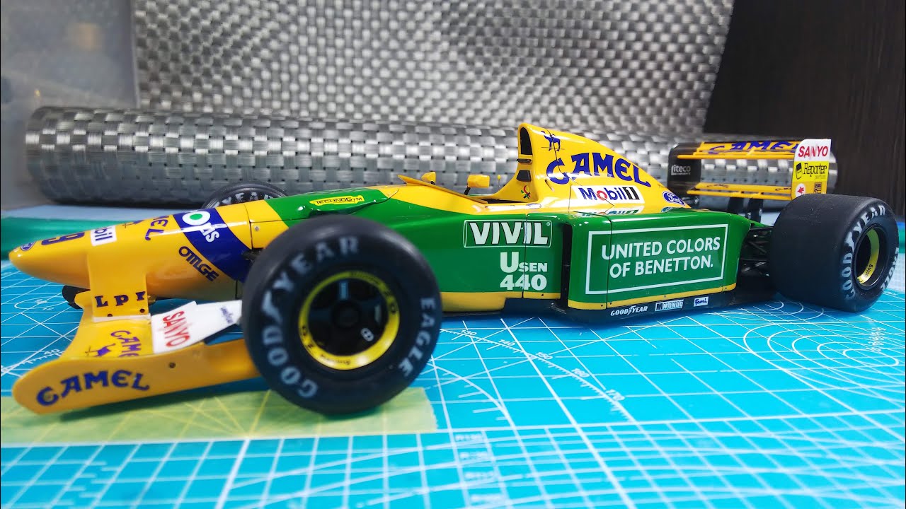 #21#コムさんプラモデルを作る。ベネトンフォードB192 完成編