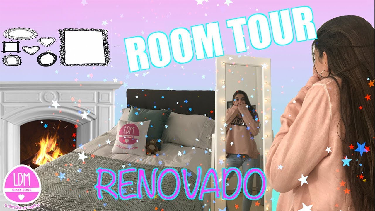 ROOM TOUR RENOVADO🛏NUEVA HABITACION!!🖼LA DIVERSION DE MARTINA