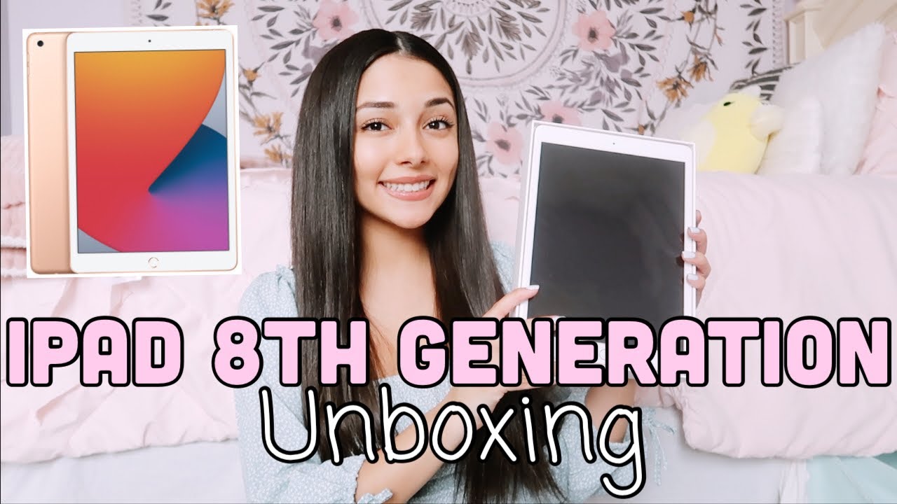 UNBOXING MY IPAD 8TH GENERATION 2021