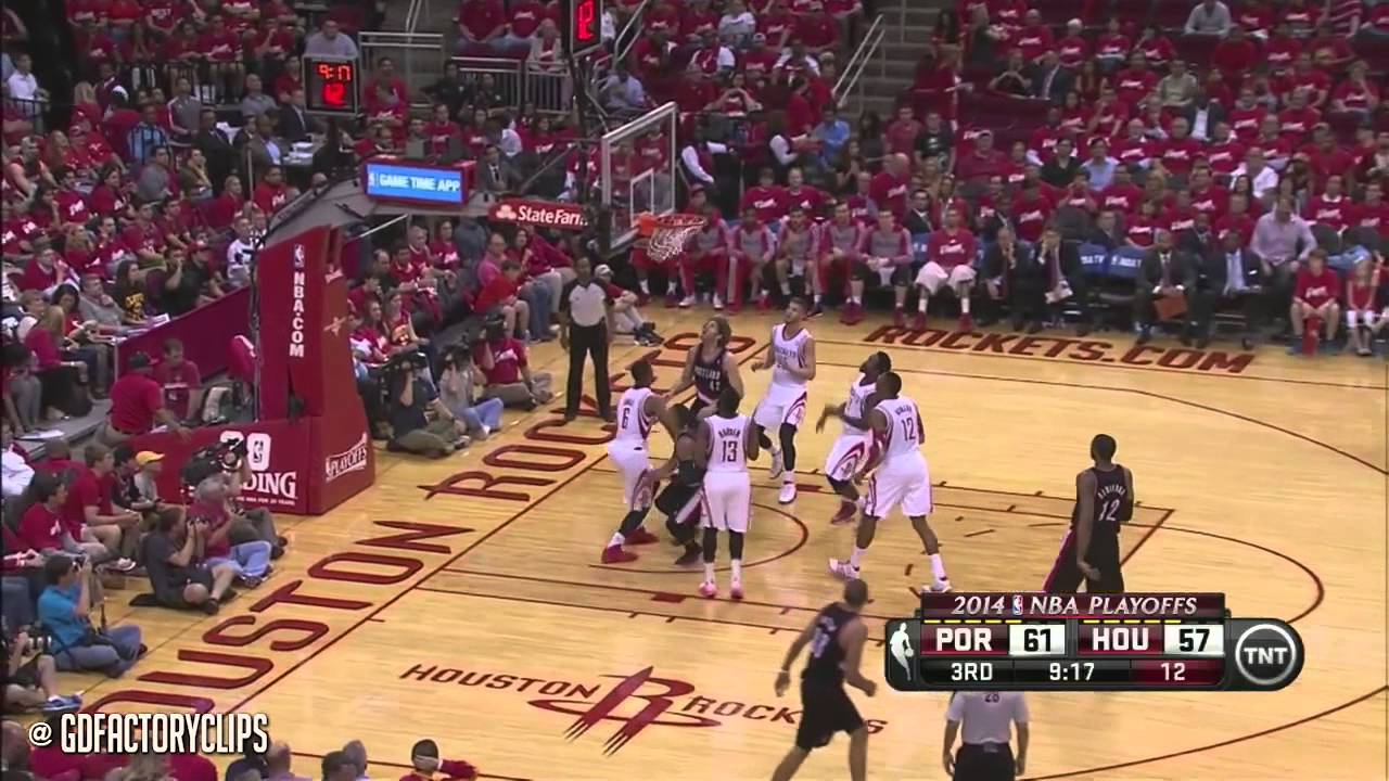 Damian Lillard Full Highlights at Rockets 2014 Playoffs West R1G2 - 18 Pts, 11 Assists