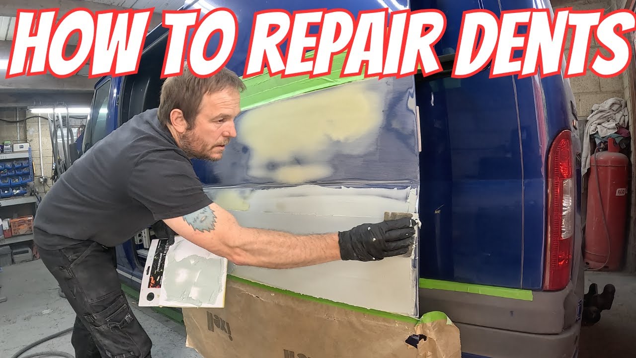 HOW TO REPAIR DENTS | TIME LAPSE TUTORIAL | RARE FORD TRANSIT SPORT VAN