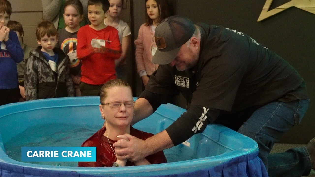 Carrie Crane's Baptism