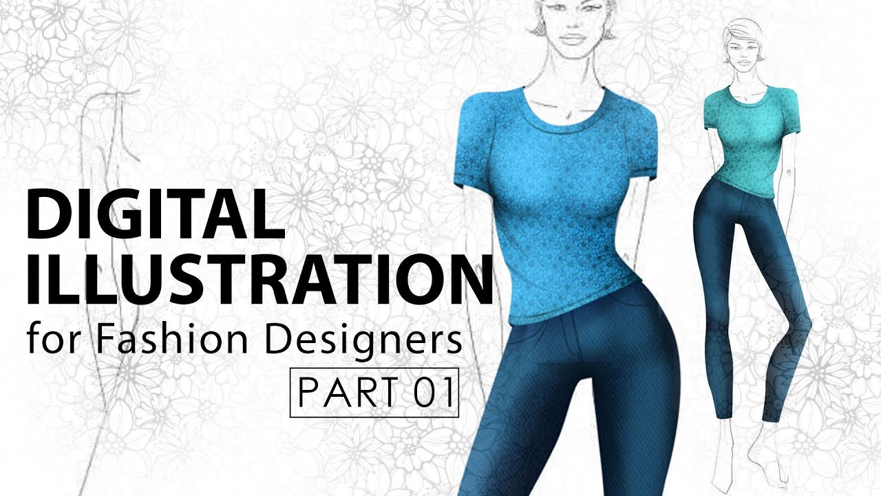 Digital Fashion Illustration Using only Mouse | PART 01 | PHOTOSHOP | AAVRITI